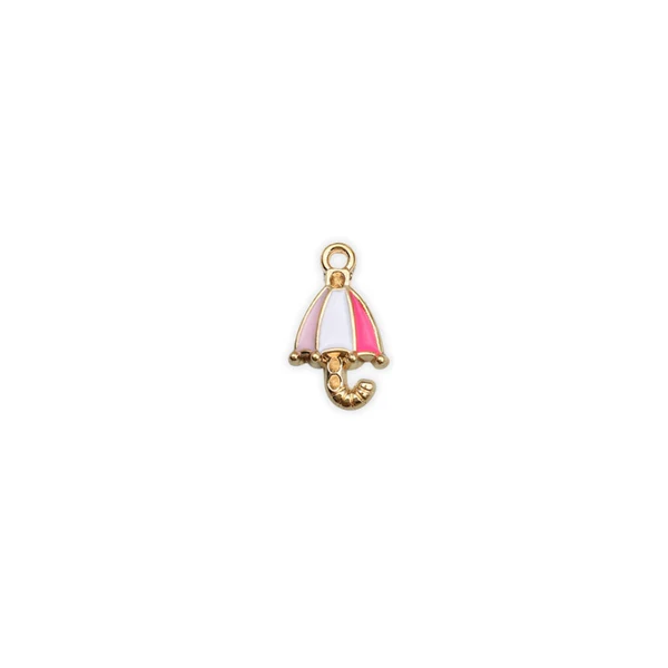 Umbrella Charm - Vergoldeter Regenschirm Anhänger von Golden Days Label